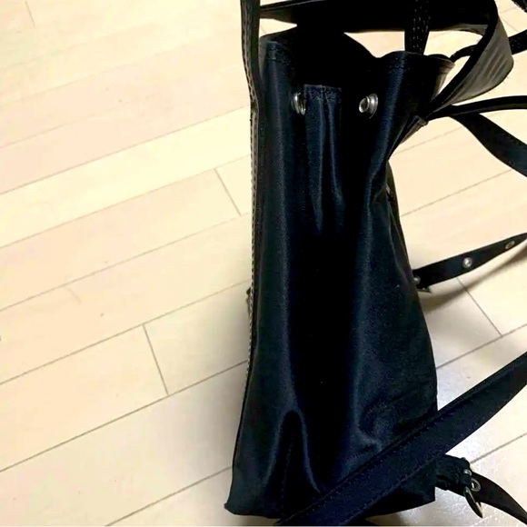 VALENTINO GARAVANI Backpack Black Nylon Stylish Women ❤️🌹❤️🌹 - Picture 3 of 4